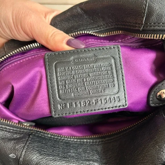 Coach Ashley F15447 convertible satchel duffle crossbody - Picture 3 of 10